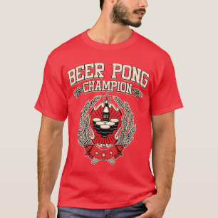 Camiseta Campeão de Pong da cerveja