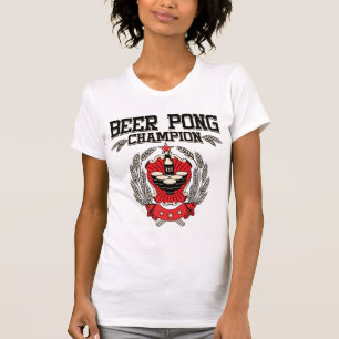 Camiseta Campeão de Pong da cerveja