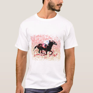 Camiseta campeão de Seattle Slew 1977 Campeão da Coroa Tr