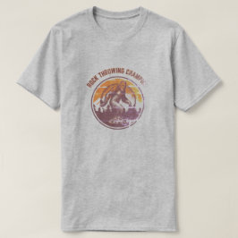 Camiseta campeão de T-Shirt do campeão de lança-pedras
