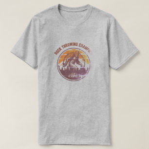 Camiseta campeão de T-Shirt do campeão de lança-pedras