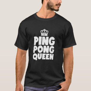 Camiseta Campeão de Tênis da Rainha do Ping Pong