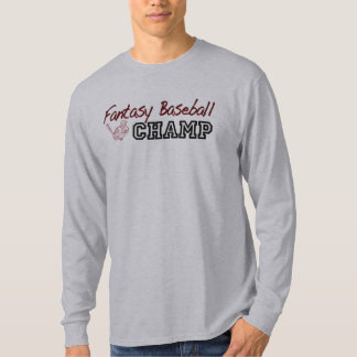 Camiseta Campeão do basebol da fantasia
