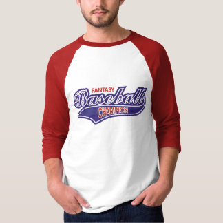 Camiseta Campeão do basebol da fantasia