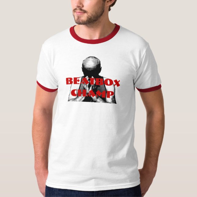 Camiseta campeão do beatbox II (Frente)