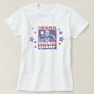 Camiseta Campeão do debate de Barack Obama