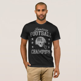 Camiseta Campeão do futebol da fantasia