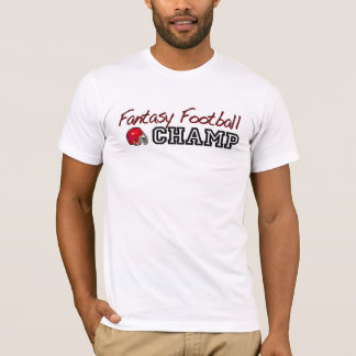 Camiseta Campeão do futebol da fantasia