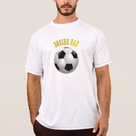Camiseta Campeão do Pai de futebol de malha seca dupla
