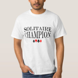 Camiseta Campeão do solitário