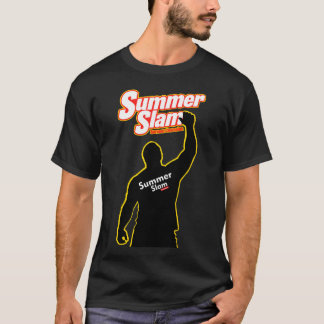 Camiseta Campeão do Summer Slam Burnout Estilo Wrestling