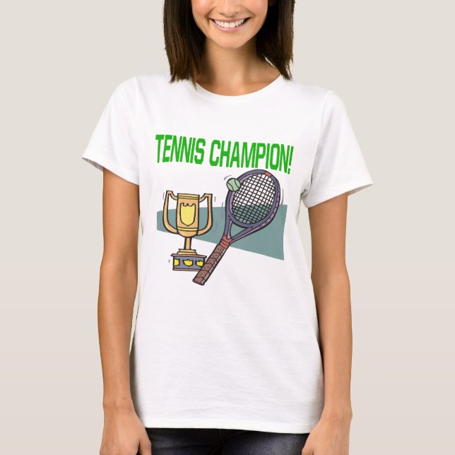Camiseta Campeão do tênis (Frente)