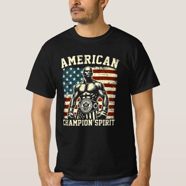 Camiseta Campeão Espírito Americano (Frente)