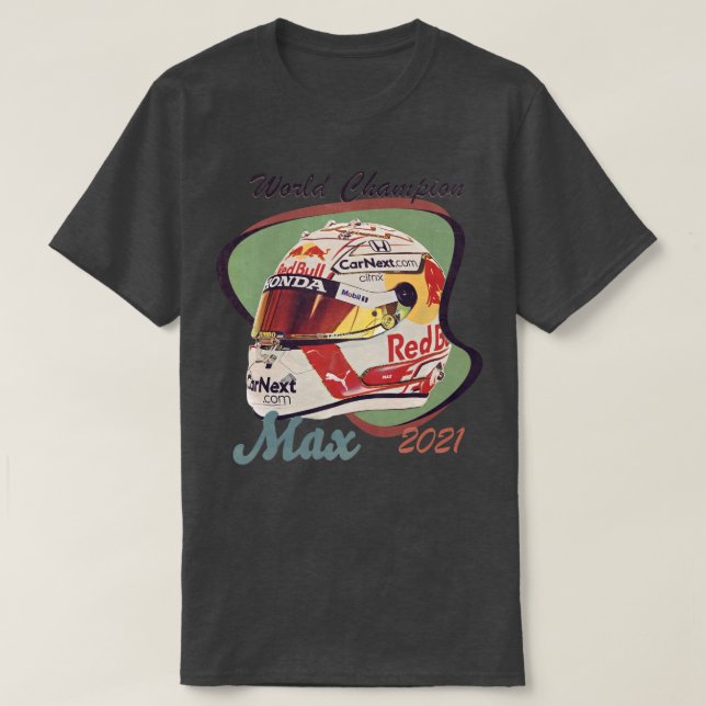Camiseta Campeão F1 Máximo 2021 (Frente do Design)
