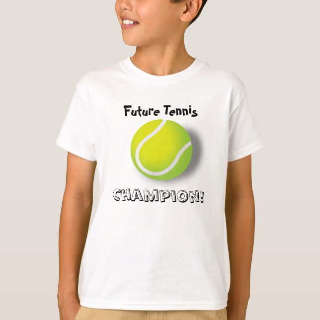 Camiseta Campeão futuro do tênis! (Frente)
