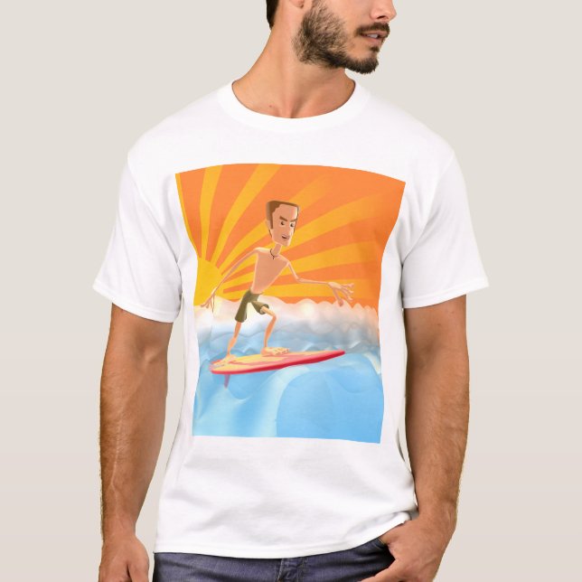 Camiseta Campeão júnior do surf do mundo (Frente)
