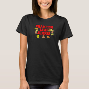 Camiseta Campeão Leaf Jumper Sai do outono