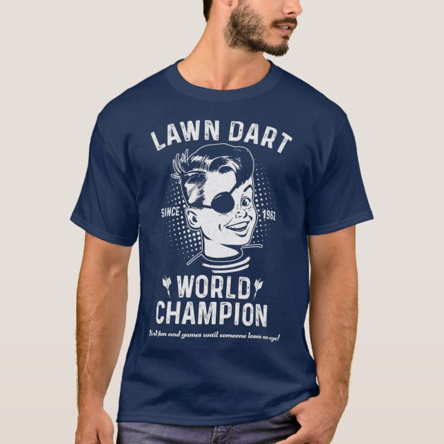 Camiseta Campeão Mundial de Dart (Frente)