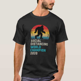 Camiseta Campeão Mundial de Distância Social 2020