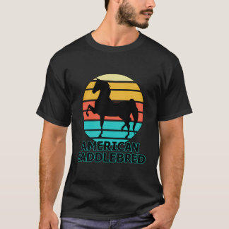Camiseta Campeão Mundial de Saddlecriado Formação 5 Cavalos