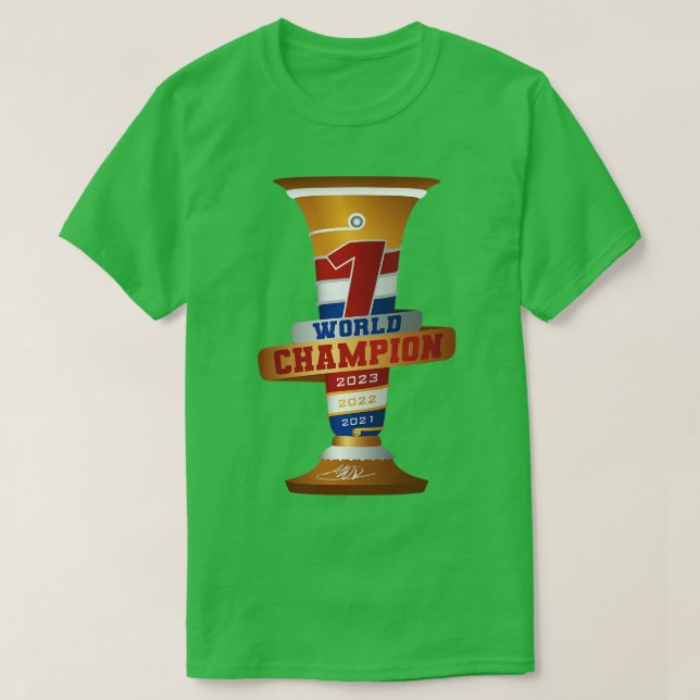 Camiseta Campeão Mundial Máximo 3Vez (Frente do Design)
