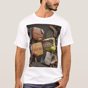 Camiseta CAMPEÃO SUPORTA TREINA TRIUNFA - Equipamento Espor