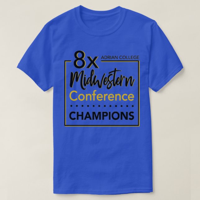 Camiseta Campeões da Conferência do Meio-Oeste (Frente do Design)