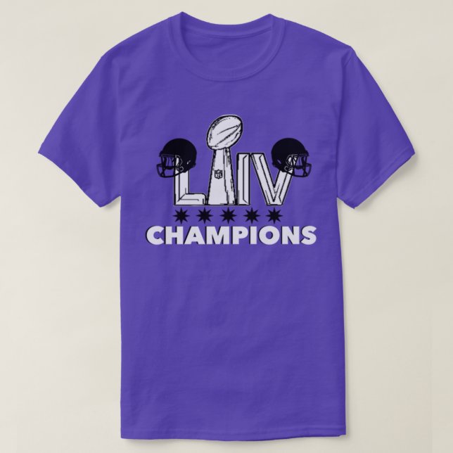 Camiseta Campeões da NFL de 2020 (Frente do Design)