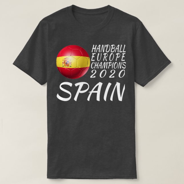 Camiseta Campeões de Andebol espanha (Frente do Design)