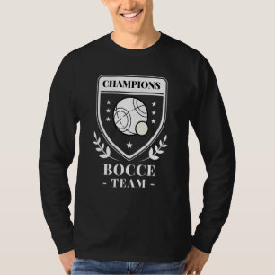 Camiseta CAMPEÕES DE EQUIPA DE BOCCE BOCCI Bola