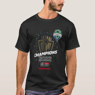 Camiseta Campeões de Sounders de Seattle 2022