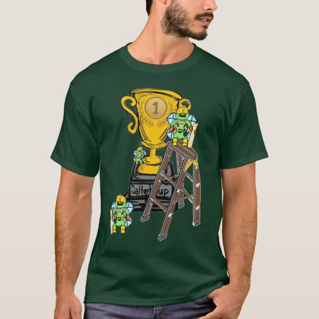 Camiseta Campeões de Taças Salgadas de 2024 - Os Arquitetos (Frente)