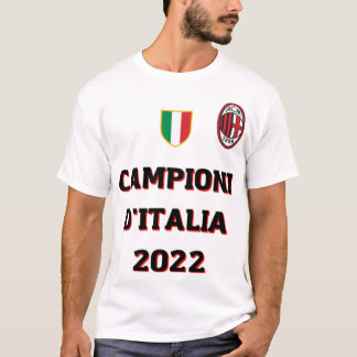 Camiseta campeões do ac Milão 2022