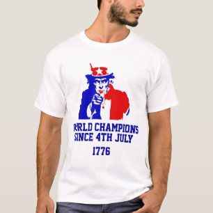Camiseta Campeões mundiais desde 1776