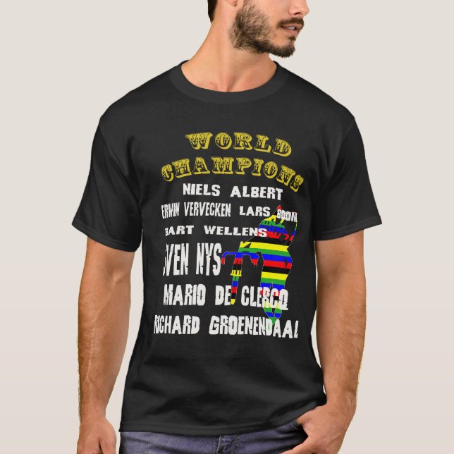 Camiseta Campeões transversais (Frente)