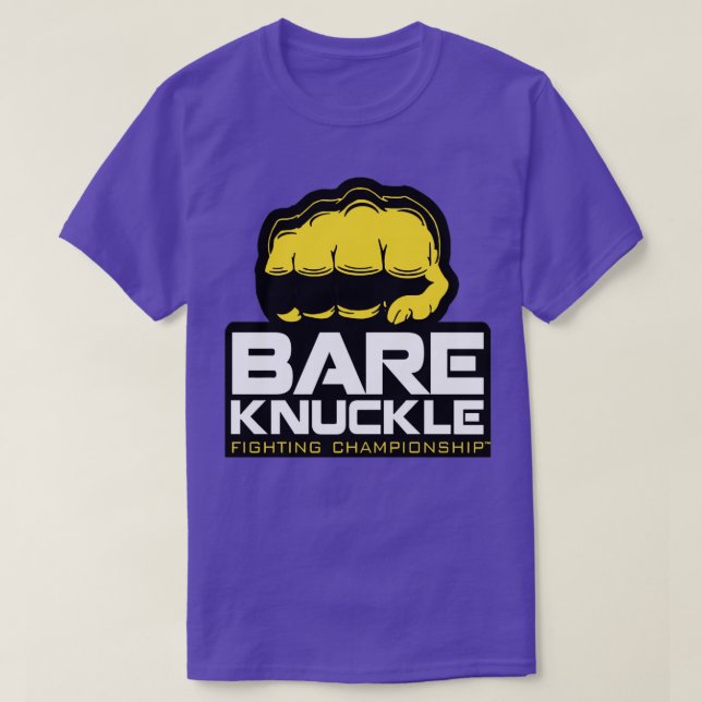 Camiseta Campeonato Bare Knuckle de Luta (Frente do Design)