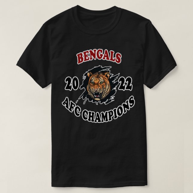 Camiseta campeonato bengala 2022 bengal super bowl 2022 (Frente do Design)