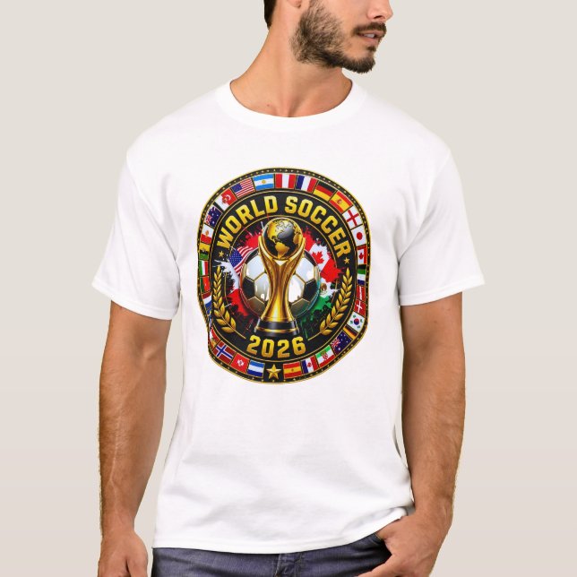 Camiseta Campeonato de Bandeiras Internacionais da Copa do  (Frente)
