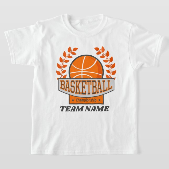 Camiseta Campeonato de basquetebol em nome de equipe de adi (Postura )