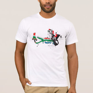 Camiseta Campeonato do mundo 2010 do FSM - bandeira de