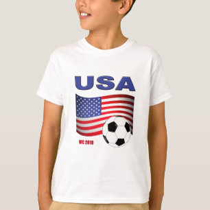 Camiseta Campeonato do mundo 2010 do futebol dos EUA