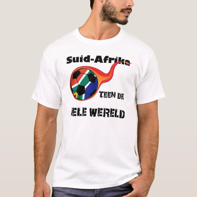 Camiseta Campeonato do Mundo - África do Sul vs. Mundo (Frente)