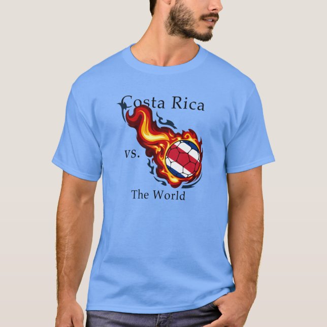 Camiseta Campeonato do Mundo - Costa Rica vs. Mundo (Frente)