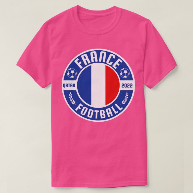 Camiseta Campeonato do Mundo de França 7 (Frente do Design)