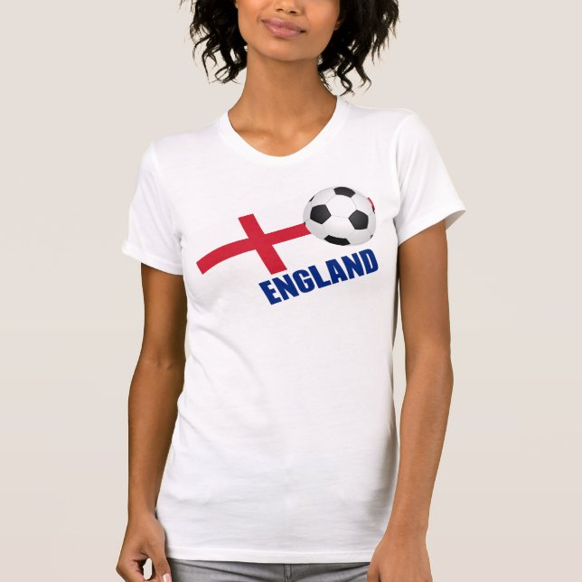 Camiseta Campeonato do mundo do futebol de Inglaterra (Frente)