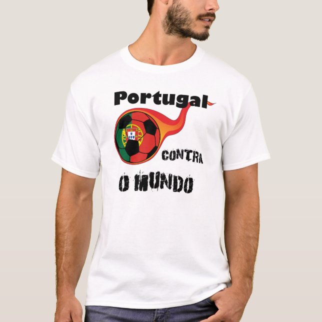 Camiseta Campeonato do Mundo - Portugal vs. Mundo (Frente)