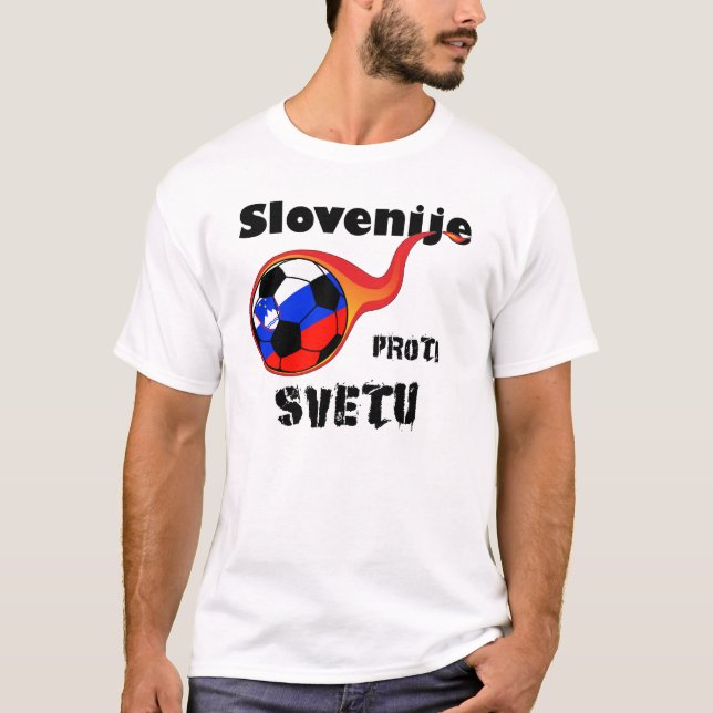 Camiseta Campeonato do mundo - Slovenia contra o mundo (Frente)