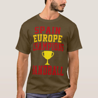 Camiseta Campeonato Europeu de Andebol espanha