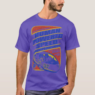 Camiseta Campeonato Humano De Velocidade Equipada 1983