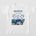 Camiseta Camper Camper Birthday Camping Sister Camping<br><div class="desc">Comemore o primeiro aniversário do bebê com esta camiseta especial,  design especial e personalizada</div>